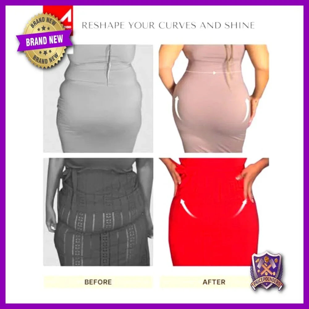 High Waisted Tummy Control Body Shaper Shorts Butt Lifting Shapewear